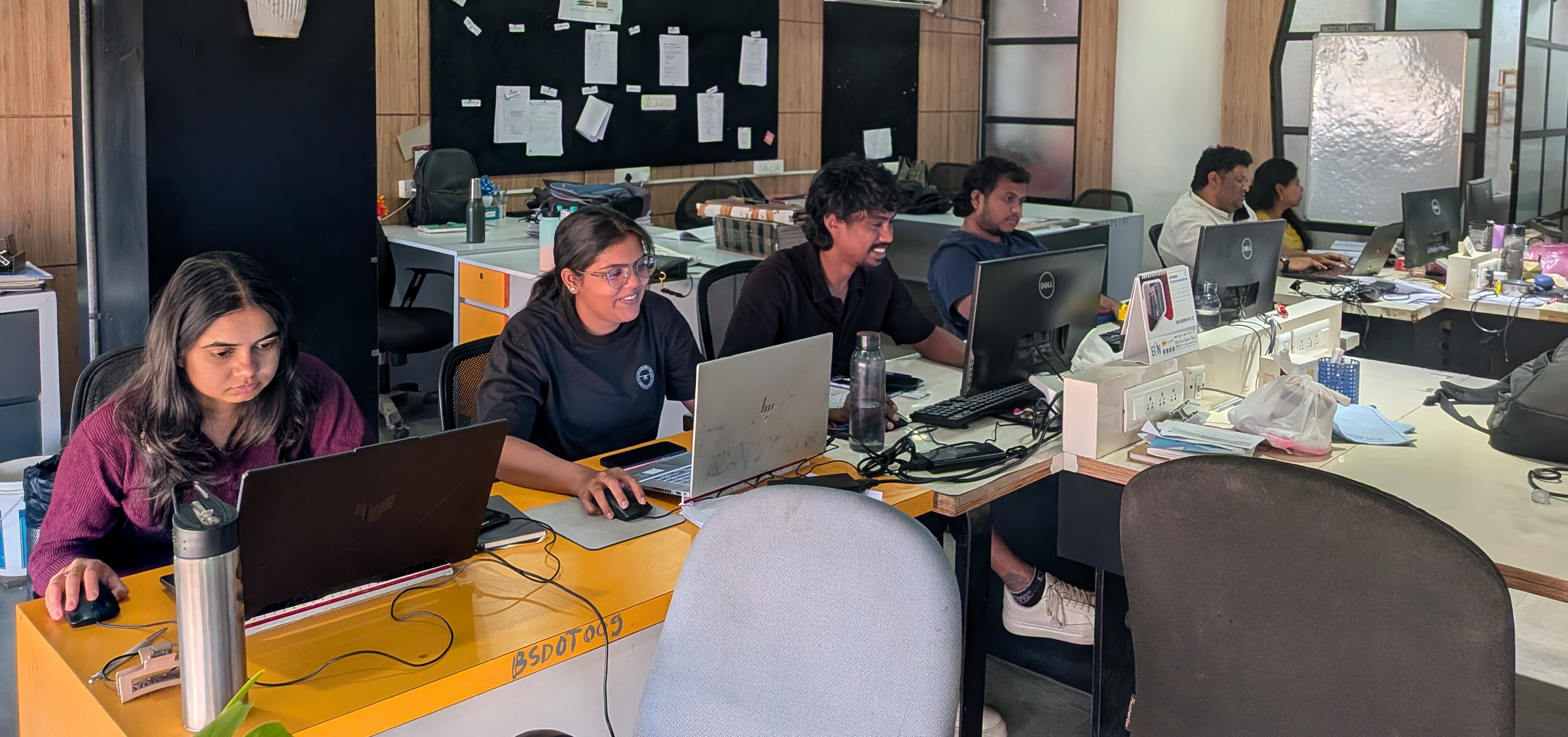 Full Team at Office